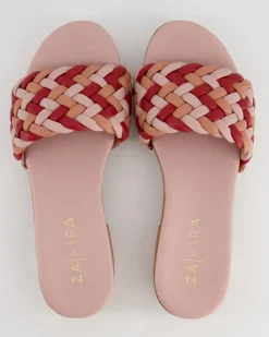 12695 Pantoletten in Mehrfarbig