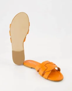 13151 Pantoletten in Orange