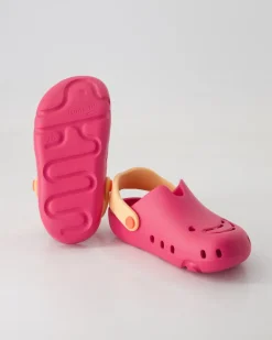 1-000990-5500 Pantoletten in Pink