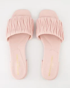 2556 Pantoletten in Rosa
