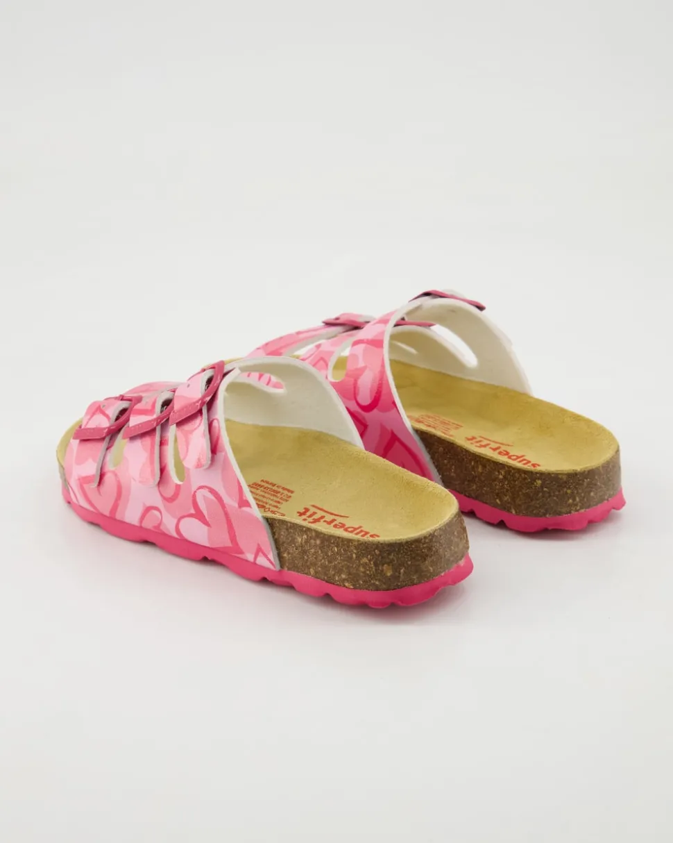 1-800113-5630 Pantoletten in Rosa