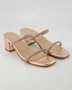 12406 Pantoletten in Roségold