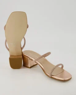 12406 Pantoletten in Roségold