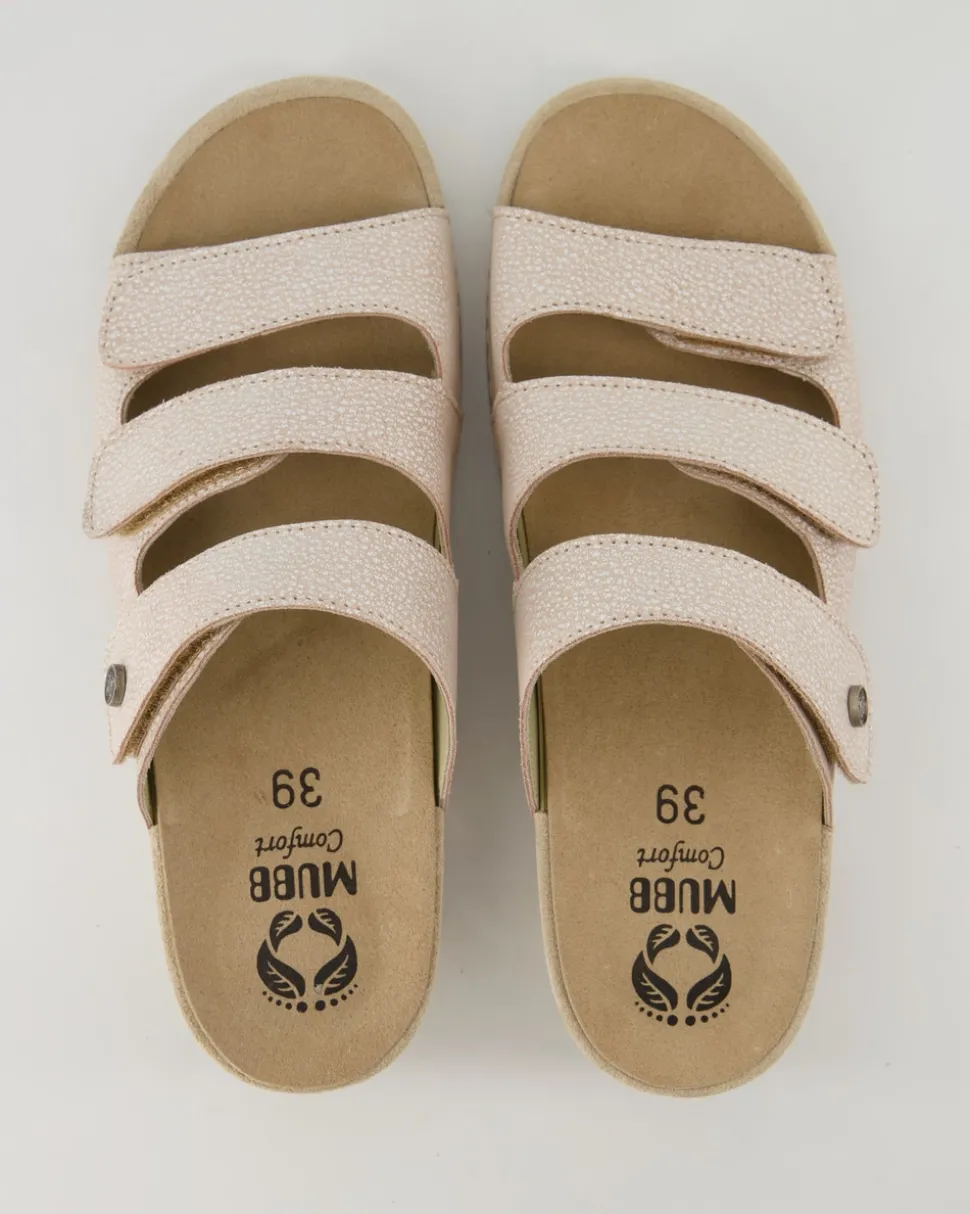 715-20 Pantoletten in Roségold