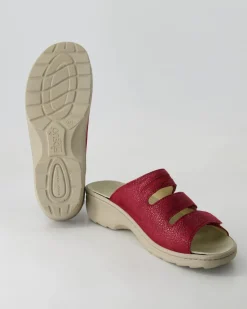 234023-57 Pantoletten in Rot