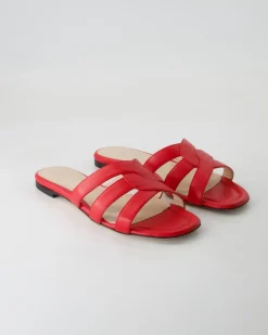 1222 Pantoletten in Rot