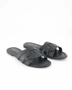 13151 Pantoletten in Schwarz