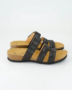 3-001176-0000 Pantoletten in Schwarz