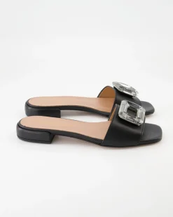 2558 Pantoletten in Schwarz