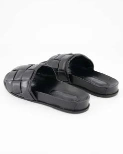 22202 Pantoletten in Schwarz