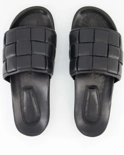 22202 Pantoletten in Schwarz