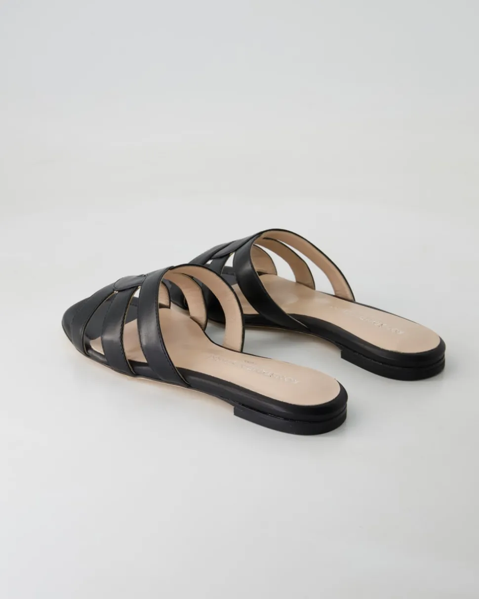 1222 Pantoletten in Schwarz