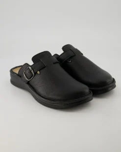 5009-18 Pantoletten in Schwarz