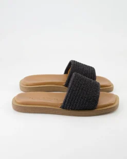 40317911101629 Pantoletten in Schwarz