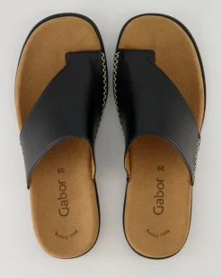 03.700.27 Pantoletten in Schwarz