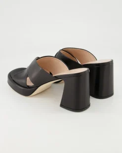 6101 Pantoletten in Schwarz