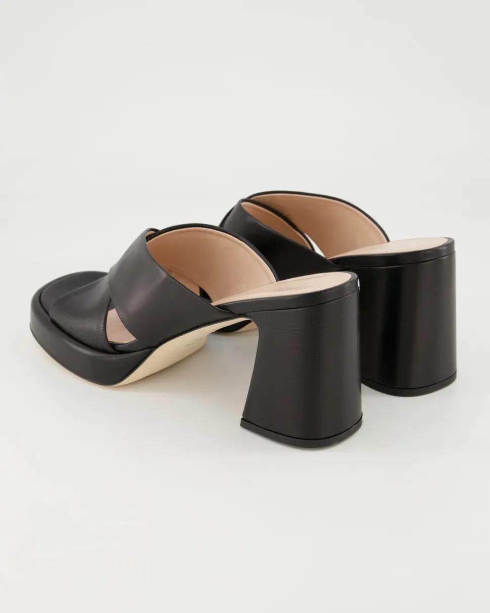 6101 Pantoletten in Schwarz