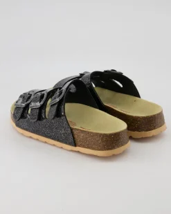 800113-0100 Pantoletten in Schwarz