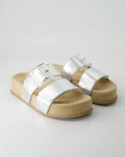 6157 Pantoletten in Silber