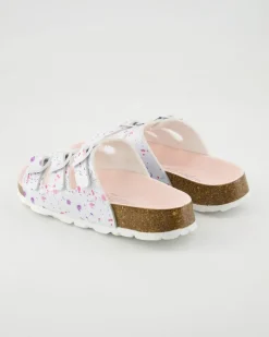 1-800113-1130 Pantoletten in Weiß