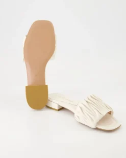 2556 Pantoletten in Weiß