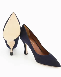 1606 Pumps in Blau