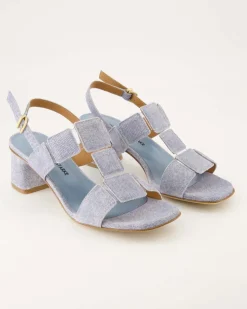 604 Sandalen in Blau