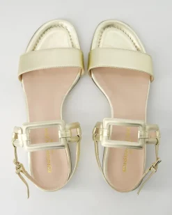 3184 Sandalen in Gold