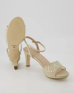 23683 Sandalen in Gold