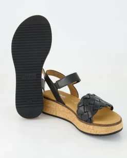 62.829.57 Sandalen in Schwarz