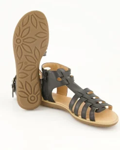 53-2993 Sandalen in Schwarz