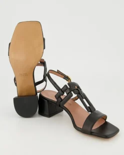 1245 Sandalen in Schwarz