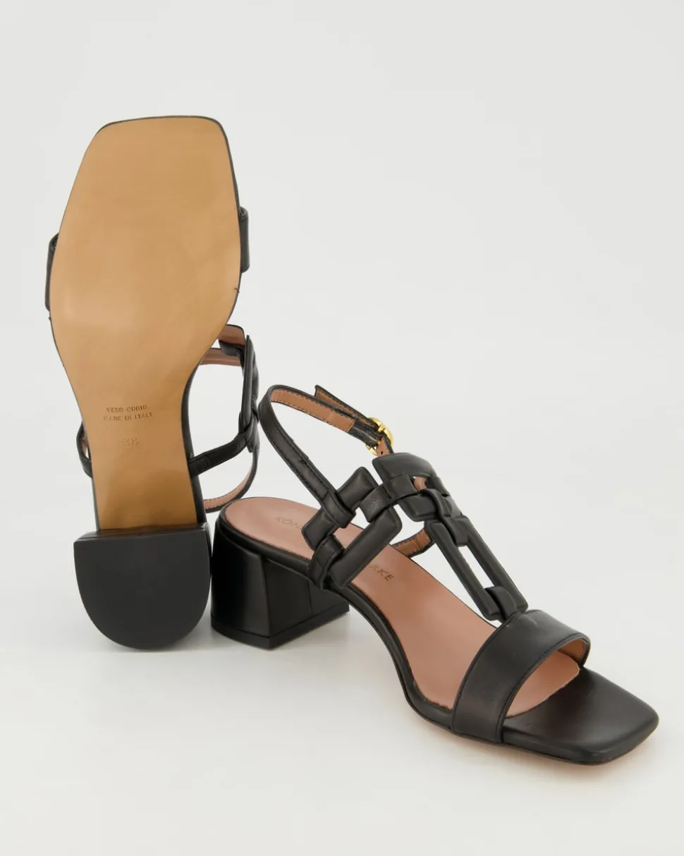 1245 Sandalen in Schwarz