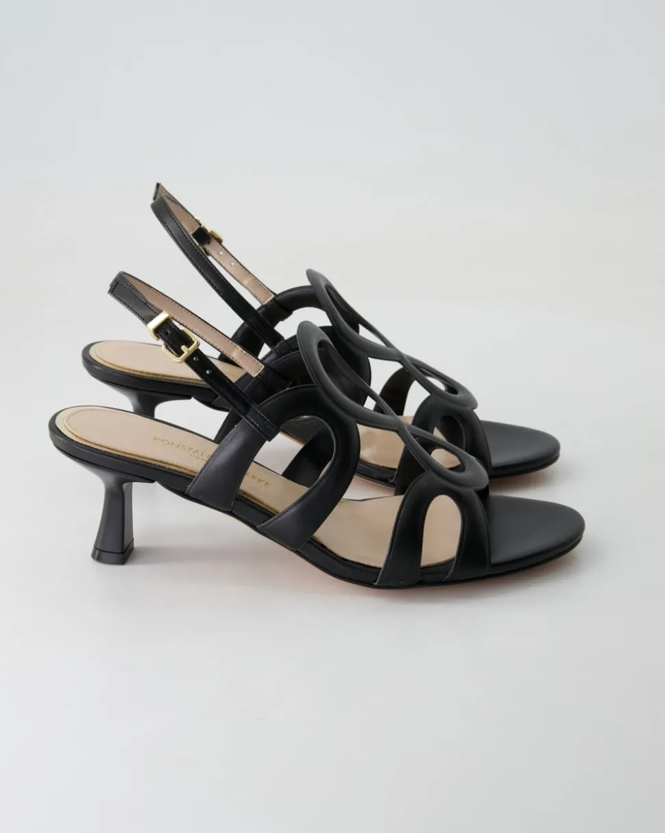 5379-100 Sandalen in Schwarz