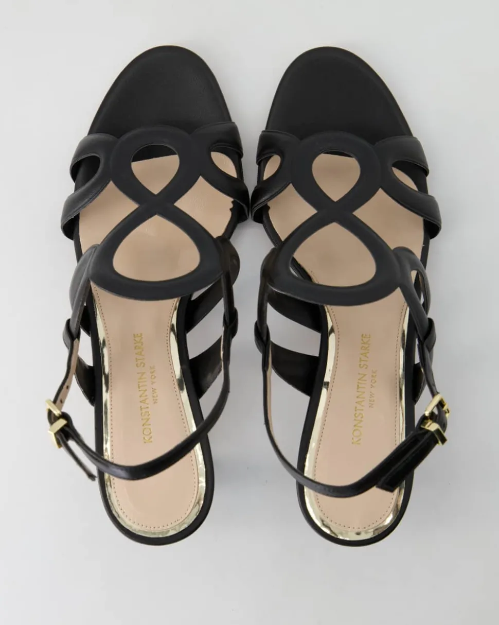 5379-100 Sandalen in Schwarz