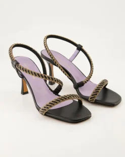 5196 Sandalen in Schwarz