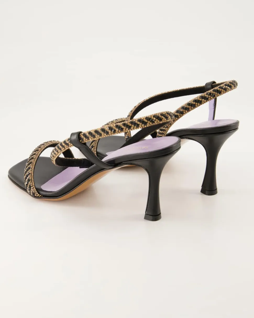 5196 Sandalen in Schwarz