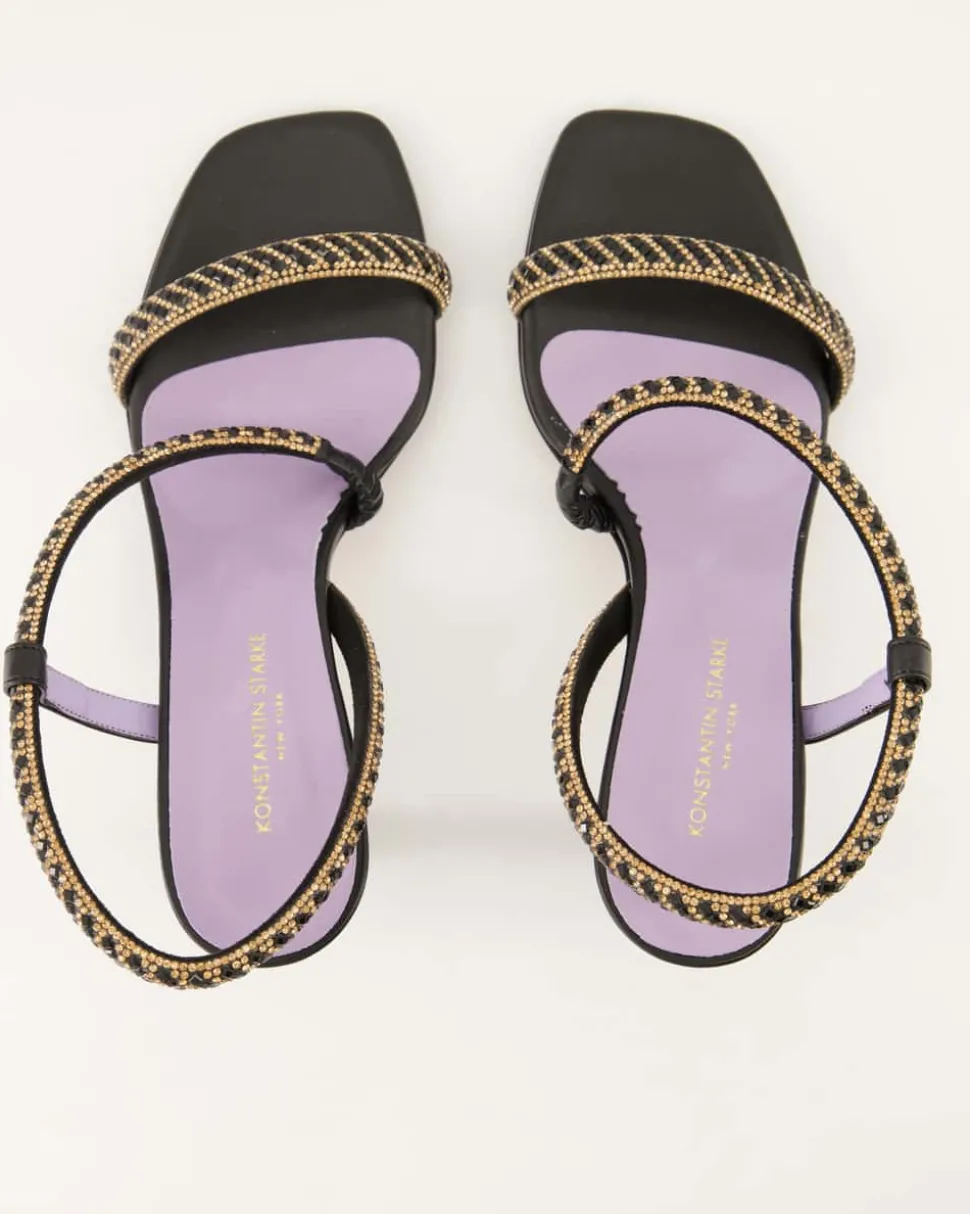 5196 Sandalen in Schwarz