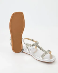 841 Sandalen in Silber