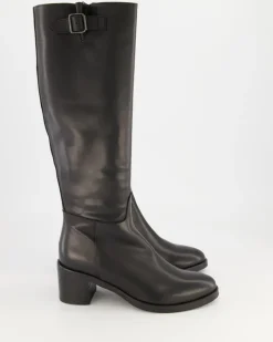 2559 Schaftstiefel in Schwarz