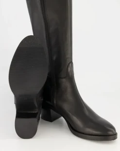2559 Schaftstiefel in Schwarz