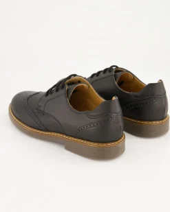 2300 Schnürschuhe in Schwarz