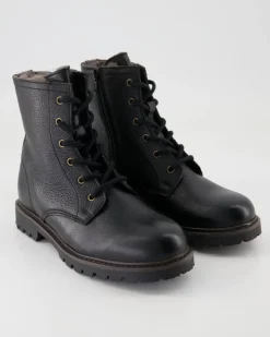 54-5508 Schnürstiefel in Schwarz