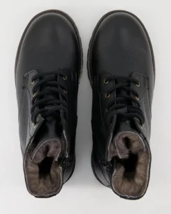 54-5508 Schnürstiefel in Schwarz