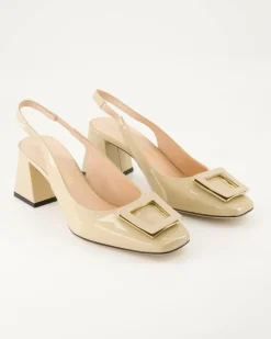 6551 Slingpumps in Beige