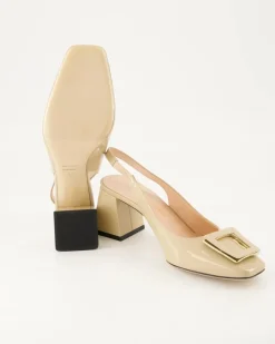 6551 Slingpumps in Beige