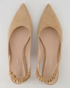 123 Slingpumps in Beige