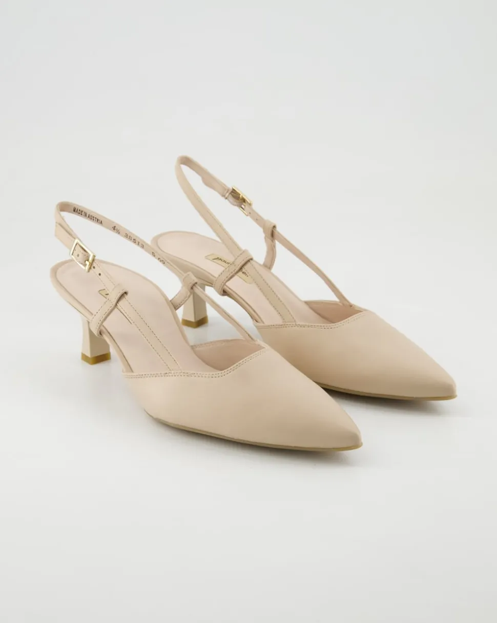 7992 Slingpumps in Beige