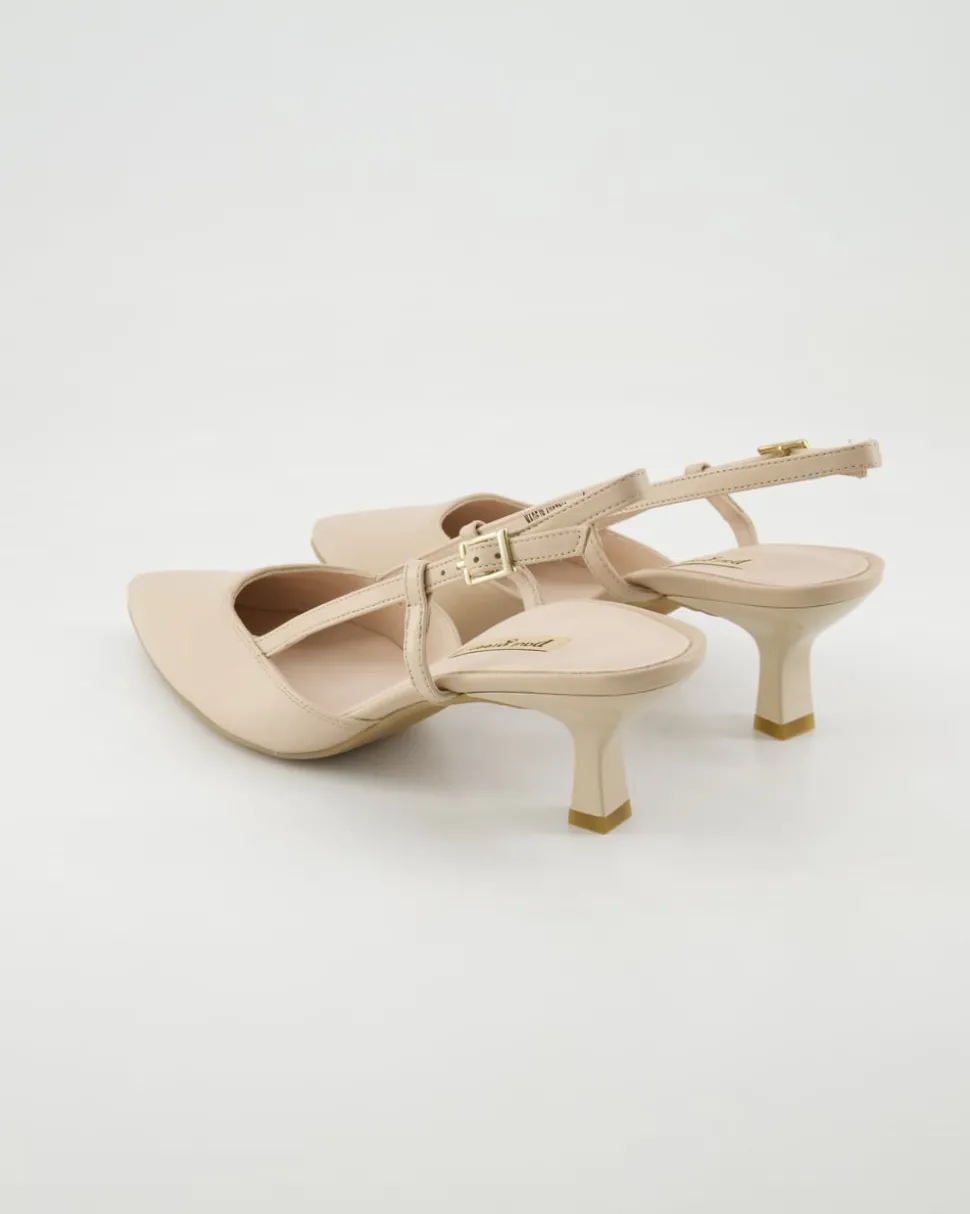 7992 Slingpumps in Beige
