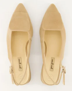 6090-025 Slingpumps in Beige